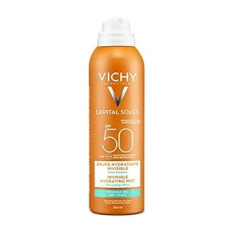 Vichy Ideal Soleil - Caurspīdīgs saules aerosols SPF 50 - 200 ml