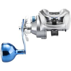 X100 Angelrolle Offshore Boot Angeln Angeln Drop Reel grimstošs apakšā Angeln Angelrolle 9+1 Schaft