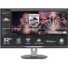 Philips 328P6AUBREB/00 31,5 collu Quad HD LCD monitors — melns