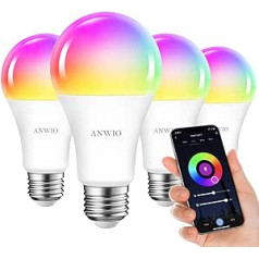 Anwio E27 viedā LED spuldze