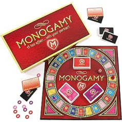 MONOGĀMIJA Das MONOGAMY — Brettspiel, ein mehrfach preisgekröntes Brettspiel (mehrfarbig)