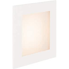 SLV FRAME LED 230V BASIC, LED iekštelpu Wandeinbauleuchte, 2700K, Weiss