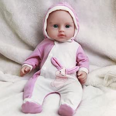 COSDOLL Reborn Doll 43 cm – tikroviškos silikoninės lėlės mergaitėms, tikroviškos kūdikių lėlės, Reborn Doll pilnas silikoninės dovanos mergaitėms 6 m. ir vyresniems
