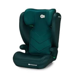 Kinderkraft I-SPARK I-Size Baby Car Seat, Group 2/3, 100-150 cm, from 3.5 to 12 Years, 15 to 36 kg, with Isofix Attachment, Lightweight (4.5 kg), 3-Point Safety Belt, Side Protection, Green