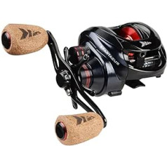 Baitcasting spole Dual Brake System 8kg Max Pull 11+1 BBS ātrgaitas makšķerēšanas spole