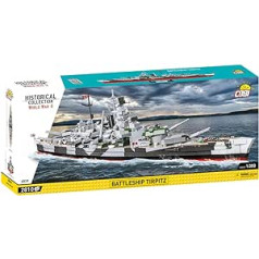 COBI Klocki istorinė kolekcija Battleship Tirpitz 2810 Elementów