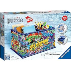 Ravensburger 12111 Graffiti tualetes kaste 216 Stück 3D puzle