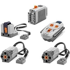 LEGO 5pc Power Functions Motor Battery IR tālvadības uztvērēja komplekts