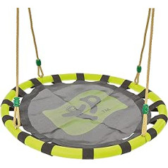 TP Toys, zaļa un melna 902 Nest Swing (85 cm diametrā)