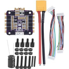 Drfeify 4 in 1 ESC 3-6S greičio valdiklio palaikymo plokštė 45A atsarginių dalių matavimo įrankis, skirtas lenktyniniams dronams keturkopteriams Priedai Pramoniniai įrankiai