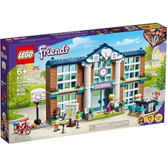 LEGO 41682 Friends Heartlake City School, žaislas nuo 6 metų mergaitėms ir berniukams su mini lėlėmis