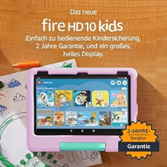 Pilnīgi jauna Amazon Fire HD 10 Kids planšetdators | vecums