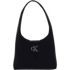 Calvin Klein Minimal Monogram Shoulder Bag Black, black