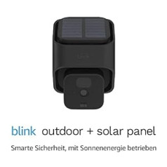 Blink Outdoor + Saules uzlādes stiprinājums — Smart HD bezvadu kustības noteikšana, kas darbojas ar saules enerģiju — papildu kamera (nepieciešams sinhronizācijas modulis)