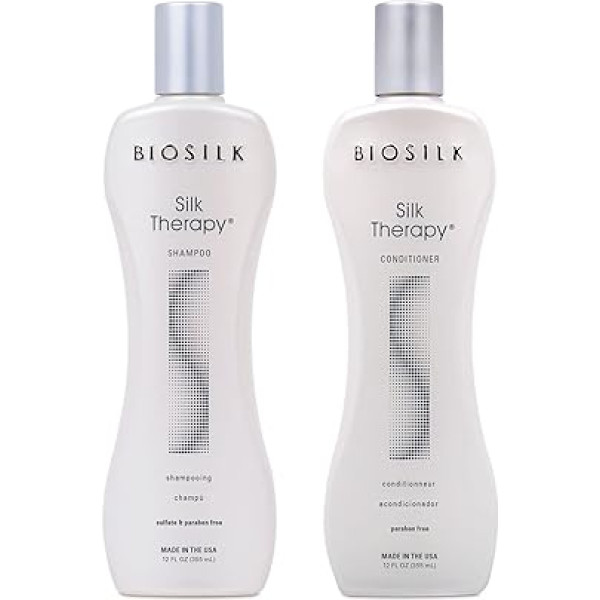 Biosilk Silk Therapy Duo Set Шампунь и кондиционер 340 мл