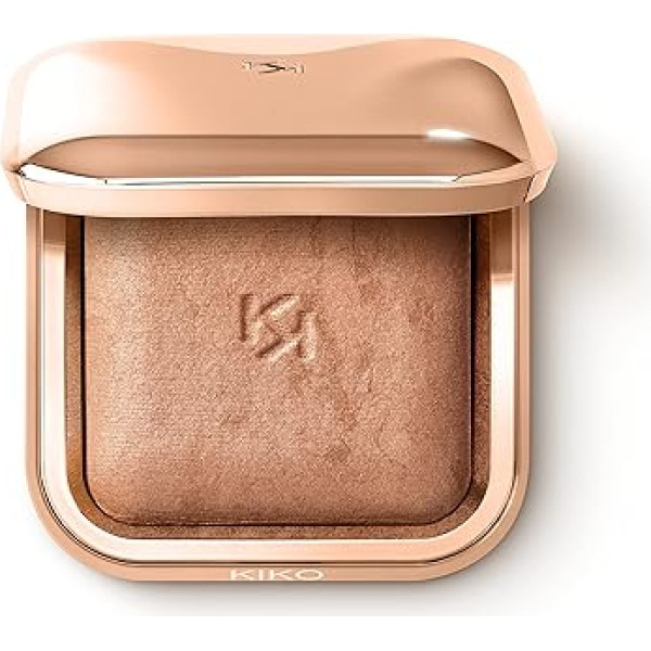 Kiko Milano Silky Glow Baked Bronzer 01 | Baked Bronzer with Silky Texture