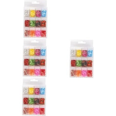 ‎Minkissy minkissy 48 Boxes Nail Art Accessories Fruit Nail Charms Spacer Beads Made of Fruit Slices Fruit Nail Art Discs Nail Fruit DIY Nail Art Accessories Soft Ceramic Mobile Phone Case Charm 3D