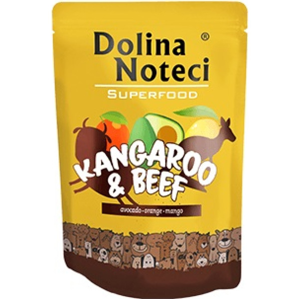 superfood kangaroo and beef - mitrā barība suņiem - 300 g