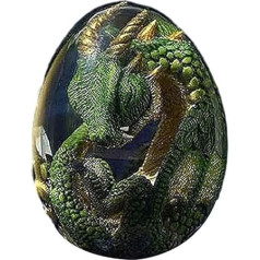 BBABBT Lavos drakono kiaušinis, išskirtinis krištolo lavos drakono kiaušinio suvenyras, galingas lavos drakonas gimsta iš kiaušinio, mokslo dovanos vaikams, berniukams, mergaitėms