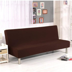 Cornasee dīvāna pārvalks 3 sēdvietām bez roku balstiem - Clic Clac dīvāna pārvalks Stretch Bed Sofa Slipcover Plain Colour