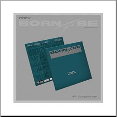 ITZY Born To Be 2nd Album Special Edition Mr. Vampire Version CD + мини-плакат + лирическая бумага + квадратная фотография + фотокарточка + отслеживание запечатано