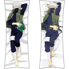 CoolChange Kakashi Hatake apskāviens spilvena pārvalks | Dakimakura spilvena pārvalks | 150 x 50 cm