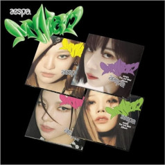 aespa - 3rd Mini Album My World (Poster Ver.) CD + Extra Photocards + Folded Poster (Комплект из 4 CD, Folded Poster)