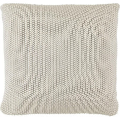 Marc O Polo Trikotāžas dekoratīvais spilvens pleds Nordic Knit Oatmeal Dekoratīvais spilvens 50 x 50 cm