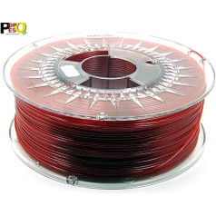 POPESQ® 1 kg x Premium Filament 3D Printer PET-G PETG 1,75 mm raudonas (tamsiai raudonas) skaidrus / 1 kg x Premium Filament 3D Printer PET-G 1,75 mm raudonas (tamsiai raudonas) skaidrus #A2348