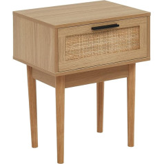 Baïta BAÏTA Amana Bedside Table, Jug and Chipboard, Wood, L40 cm