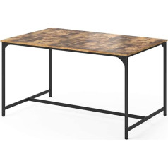 Vicco Fyrk Ēdamgalds Rustic Oak / Black 140 x 90 cm