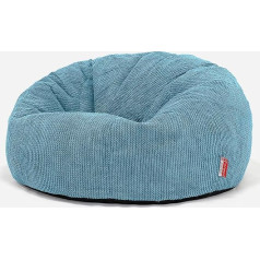 Lounge Pug , Bean Bag dīvāns atpūtas krēsls Pom-Pom Turquoise