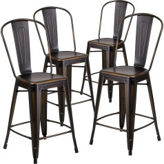 Flash Furniture Blake Commercial Grade Set of 4 24