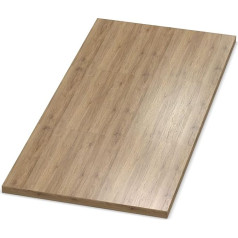 Auprotec Sanremo Classic Oak galda virsma 19 mm 1200 x 700 mm Koka paneļu apdares kokskaidu plātne ar apmali ABS malu izvēle: 120 x 70 cm