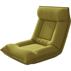 Alejon Tinginė sofa, viengulė sofa, storesnė, pūkuota sofa, sulankstoma sofa, kėdė, patogus atlošas, maža sofa (spalva: C, unikalus liemuo: H)