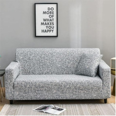 Guyirt Iespiests dīvāns Slipcovers Pattern Sofa Cover Modern Style Mazgājams mēbeļu aizsardzība Dzīvojamā istaba Stretch Sofa Slipcover Krēsls Slipcover -Ö-4 Seater (235-300cm)