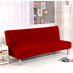 Cornasee dīvāna pārvalks 3 sēdvietām bez roku balstiem - Clic Clac dīvāna pārvalks Stretch Bed Sofa Slipcover Plain Colour