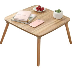 Klapptisch Bay Window Table Mazs kafijas galdiņš Vienkāršs balkona dēlis Zems galds Salokāms mazs rakstāmgalds Gulta Datorgalds LCSHAN (Izmērs: 50 × 50 × 30 cm)