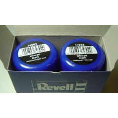 Revell 34302 Spray Paint Double Pack (2 x 100 ml) Black Satin Finish