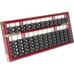 TAKOHL Lernwerkzeug abakus 1 stücke Abacus Spielzeug Zählen Schule Werkzeug Chinesische Arithmetik Japanische Pädagogische Mathematik Für Anfänger Und Erwachsene Abacus Werkzeug Pädagogisches Abakus