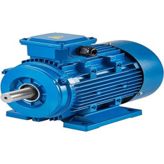 VEVOR asinhronais motors 2,2 kW 2-pin 3-fāžu motors Maiņstrāvas motors 3000 apgr./min Trīs strāvas motors 400 V motors Vārpstas diametrs 24 mm Viļņa garums 55 mm