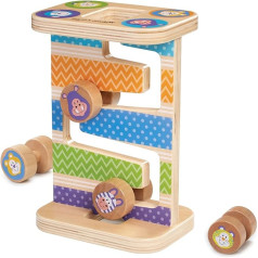 Melissa & Doug Safari Zig-Zag tornis Agrīnās attīstības rotaļlieta