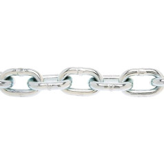 Campbell 0143426 System 3 Grade 30 Low Carbon Steel Proof Coil Chain in Square Eimer, verzinkt, 0,6 cm Durchmesser, 0,6 cm Länge, 0,6 kg Tragkraft.