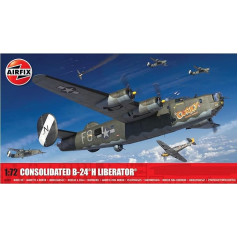 Airfix A09010 Consolidated B-24H Liberator Gaisa kuģu plastikāta modeļu komplekti