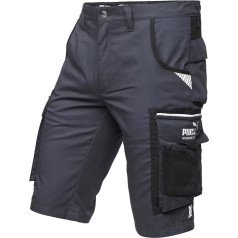 PUMA Workwear Precision X Arbeitshorts - Premium Shorts für Herren mit vielen Taschen und Reflektoren Handwerk Bauarbeit Landwirtschaft Farbe: .: