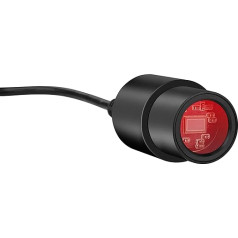 Bresser USB Mikroskop Mikroskop MikrOkular Teleskop Kamera Full HD Auflösung, mit integiertem UV/IR Sperrfilter und verschiedenen Adaptern für Mikroskope und Teleskope, Schwarz