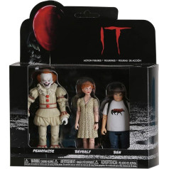 Funko 30011 Figūriņa It 2017 Pennywise, Ben, Beverly Aksesuāri, standarta, daudzkrāsaina, 3 gabaliņu iepakojums