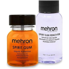 Mehron Spirt Gumijas un noņēmēja komplekts 30ml Mehron