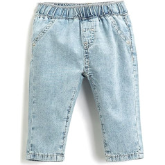 Koton Baby Boy Jeans Relax Cut elastīgās jostas bikses