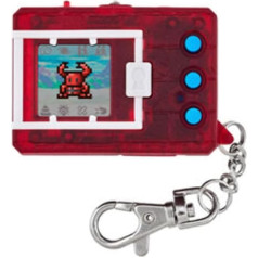 Bandai Digital Monster Digimon Color Vpet V-Pet Versija 4 Japānas versija - caurspīdīgs sarkans Oriģināls, caurspīdīgs, sarkans